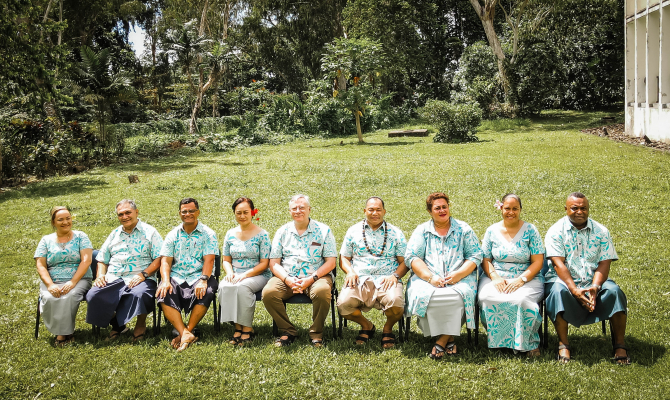 The Senior Leadership Team at SPREP 