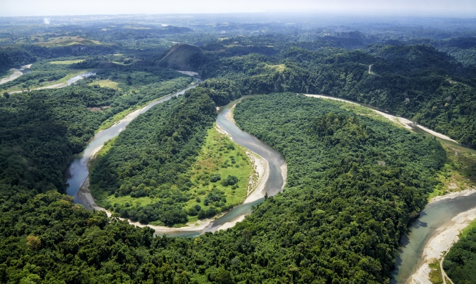 Solomon Islands Upper Lunnga River. Copyright Stuart Chape