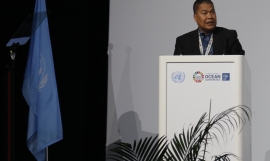 FSM’s Head of Delegation, Mr Jeem Lippwe.